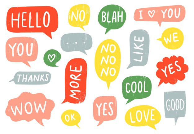 textured speech bubble signs 102902 2353 ابهام ‌زدایی و کلمات هم ‌آوا در جستجو